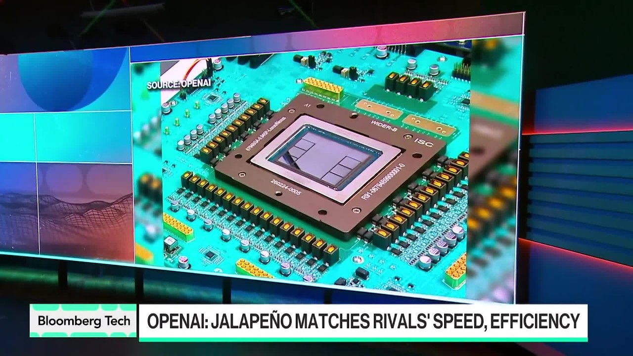 OpenAI Says New Jalapeno Chips Outperformed Nvidia in Testing - Bloomberg Technology