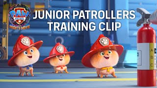 PAW Patrol: The Mighty Movie | Junior Patrollers Training Clip (2023 Movie)