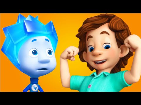 Strong Tom 💪 | The Fixies | Cartoons for Children | #TheLever - Kingdom Kids Zone, Little Learners - The Fixies