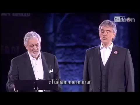 Placido Domingo & Andrea Bocelli - Pearl Fishers duet