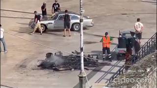 James Bond - No Time To Die: Shooting Aston Martin DB5 in Matera, Italy (4)