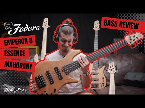 Fodera Monarch 5 Essence Standard 5-string Bass Mahogany image 13