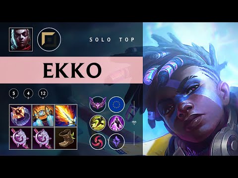 Ekko Top vs Aatrox - EUW Master Patch 25.22
