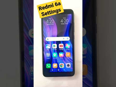 Redmi 6a Settings #viral #youtubeupdate #youtubeshorts #shortsvideo #search