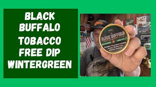 Black Buffalo Long Cut Wintergreen Tobacco Alternative Dip Review