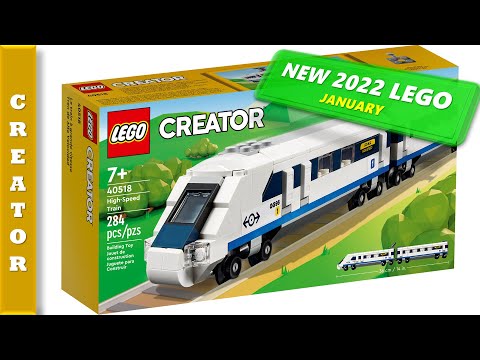 NEW 2022 LEGO CREATOR EXPERT High Speed Train 40518