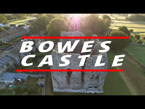 Bowes Castle, County Durham #Bowescastle #Countydurhamcastles #castleruins #air2s