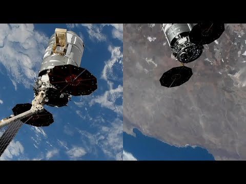 NG-12: S.S. Alan Bean Cygnus departure