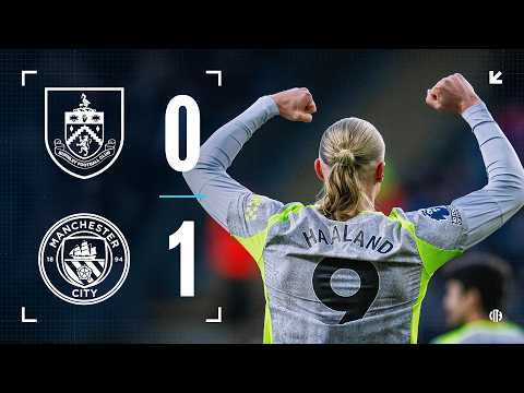 HIGHLIGHTS! City go top with narrow victory over Burnley | Burnley 0-1 Man City | Premier League