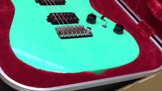 Video thumbnail for Unboxing Ibanez Prestige AZ2402 Sea Foam Green by Levytukku