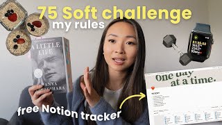 I started 75 soft & here's how it's going | free notion template