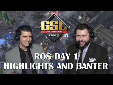 Tasteless and Artosis - GSL 2018 Season 3 Code S RO8 Day 1 - Highlights and Banter