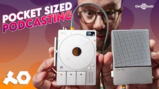 Video thumbnail for The lightest way to podcast! the Teenage Engineering TP-7 & CM-15 Mic! by Gear4music Synths & Tech