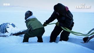 Snowmobile Gets Stuck in -14 Fahrenheit | Life Below Zero | The Travel Edit
