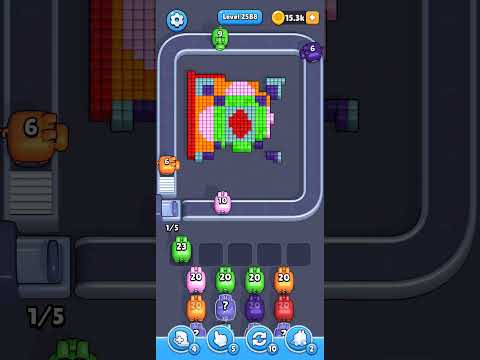 Pixel Flow Level 2588 Walkthrough
