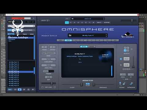 Spectrasonics Omnisphere 2 Library Vicious Antelope - Hybrid Symphonic - Presets walkthrough