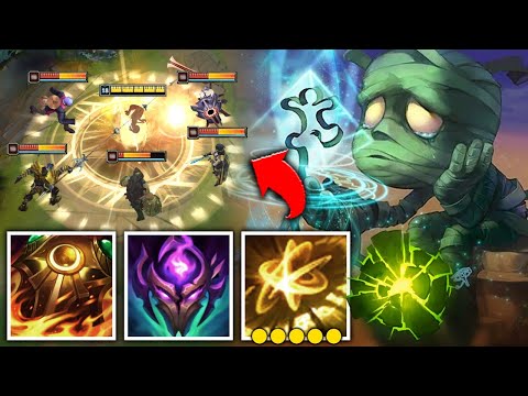 TURN OFF YOUR BRAIN WITH FULL TANK AMUMU JUNGLE - League of Legends