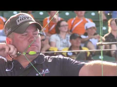 Reo Wilde gegen Peter Elzinga – Gold im Compoundbogen der Männer | Ogden 2012 Archery World Cup S3