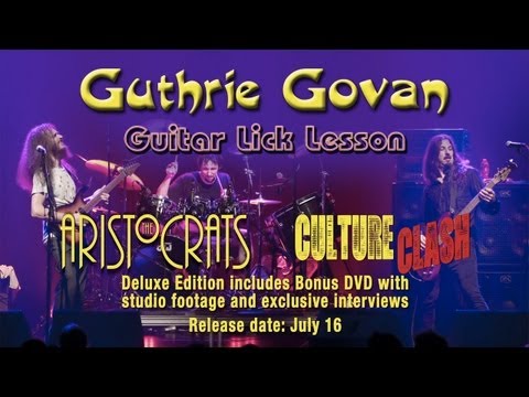 The Aristocrats - Culture Clash - Guthrie Govan Guitar Lick Lesson
