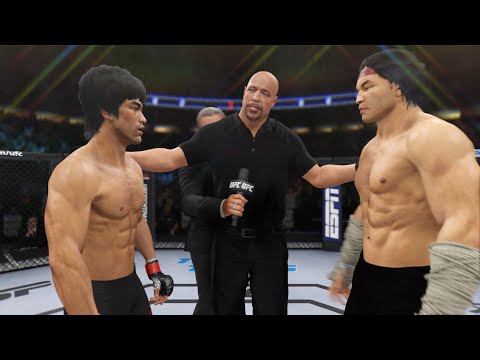 Bruce Lee vs. Liu Kang - EA Sports UFC 4 - Dragon Fights 🔥🐲