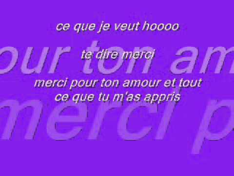 Souf - te dire merci (lyrics)