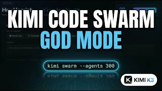 Kimi Code + NEW Agent Swarm Is ABSOLUTELY INSANE (KIMI K3)