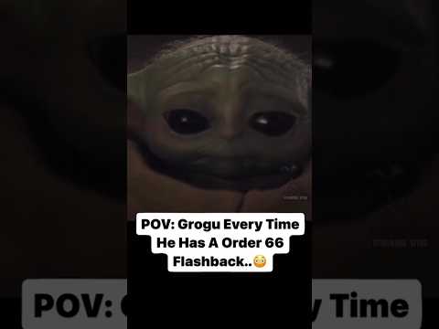 Grogu has a Order 66 Flashbacks #shorts