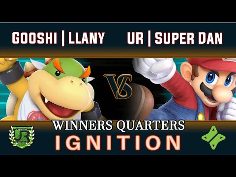 Ignition #171 WINNERS QUARTERS - Gooshi | Llany (Bowser Jr) vs UR | Super Dan (Mario)