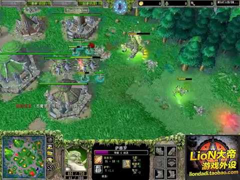 【❤封神之路】【久违的兽王Grubby】狭缝之中生存 Grubby vs DkH CorNoX 2 TR 超清