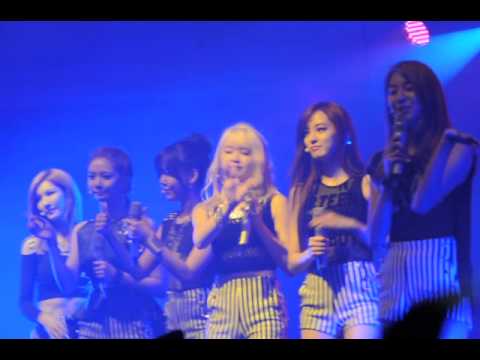 [fancam]130701 After School First Hong Kong Fan Meeting (song cut)
