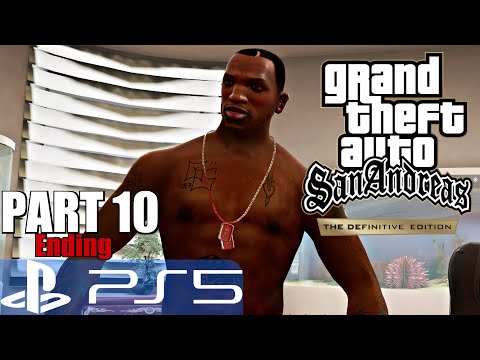 GTA San Andreas Remaster PS5 - Gameplay Walkthrough Part 10 ENDING (GTA Definitive Edition 2021)