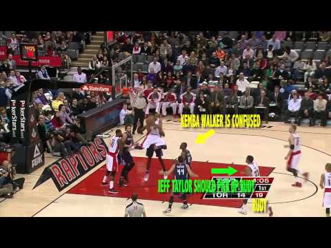 DEMAR DEROZAN PASSING IN TRANSITION VS CHA