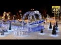 Новый Год 2015 - Каток на ВДНХ - LX100 4K - New Year 2015 Ice ...