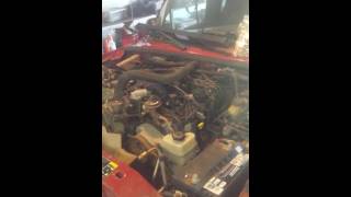 2004 ford ranger 4.0 removing the starter part1