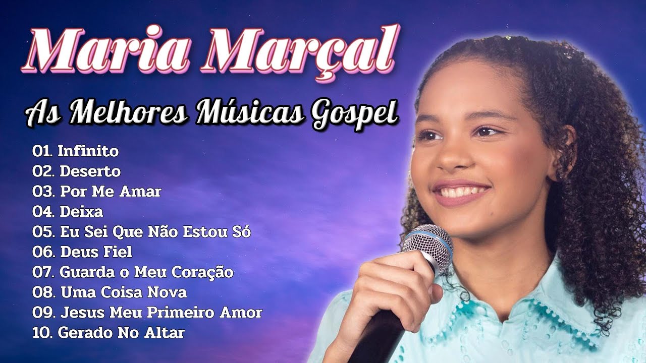 Maria Marçal || Canções Gospel para Fortalecer a Fé em Deus #gospelmusic