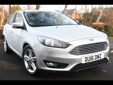 Used Ford Focus 1.5 TDCi 120 Zetec 5dr Moondust silver 2016