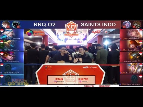 Kagura Lemon Dilepas Oleh SAINTS!! OUTO LOSE DONG SAINTS?? RRQ O2 VS SAINTS INDO