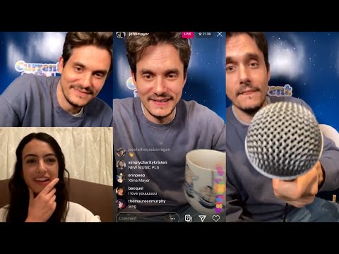 Current Mood “The Gentle Hours” - John Mayer Instagram Live (03/29/2020) with Cazzie David