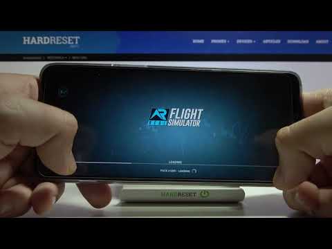Performance Test of MOTOROLA Moto G100 - Real Flight Simulator Gameplay