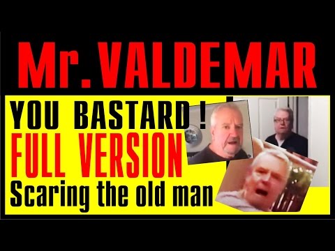 Пугливый дед. YOU BASTARD  Scaring the old man, just priceless