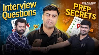 Saurabh's Tech Job Story: Interview Questions Prep SECRETS. ✨| Kiran Academy Podcast