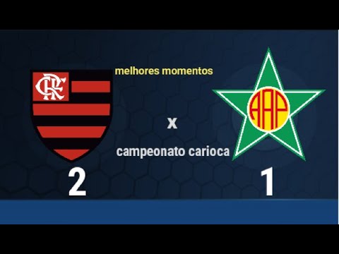 FLAMENGO 2 X 1 PORTUGUESA RJ MELHORES MOMENTOS CAMPEONATO CARIOCA