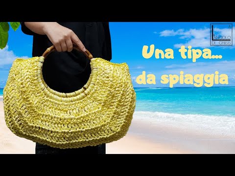 Raffia beach bag tutorial Salina — Cristiana Rossi