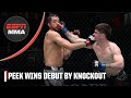 Trevor Peek makes a statement in his UFC debut | ESPN MMA