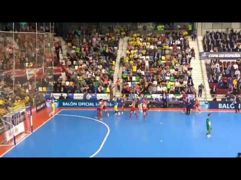 Gol último segundo ElPozo Murcia. Semifinal copa de España.LNFS.