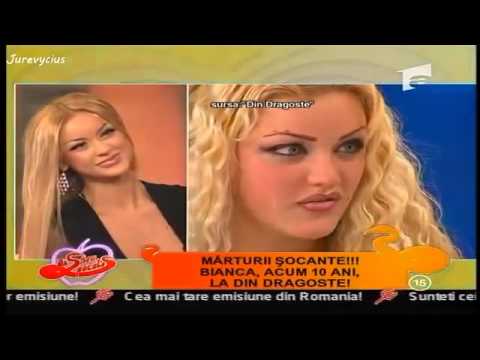"Din Dragoste" - What Bianca Dragusanu looked like in 2001