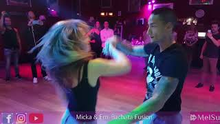 Micka &amp; Emi - Workshop demo [Si esta casa hablarà - Joel Santos] @Intensive Bachata Weekend