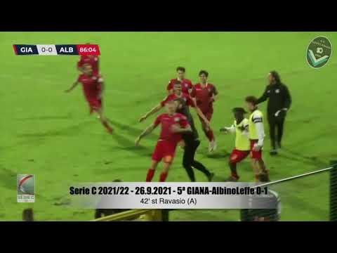 Il gol di Mario Ravasio in Giana Albinoleffe