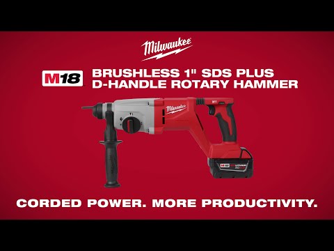 M18™ Brushless 1” SDS Plus D-Handle Rotary Hammer