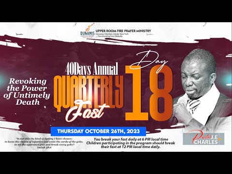 Day 18: Discover Unhindered Power, Purpose, and Prosperity with Pastor J.E Charles